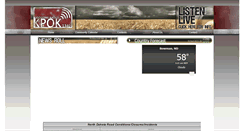 Desktop Screenshot of kpokradio.com